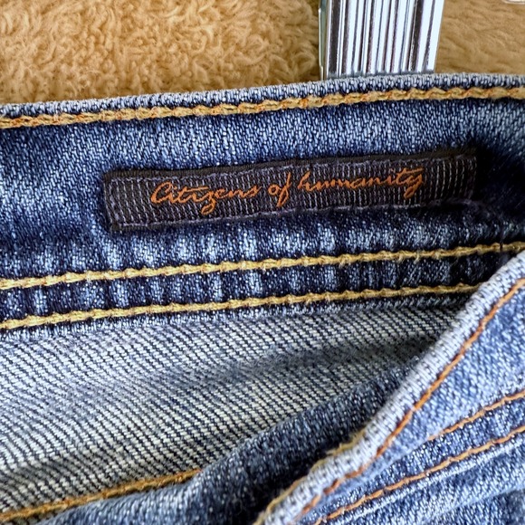 Citizens of Humanity Flare Jeans Women 31 Blue Denim Y2K Western Vintage Classic - Picture 4 of 15